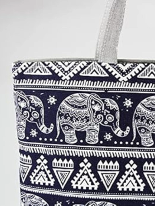 Shopper ayollar sumkasi, tropik bosmali, 5 xil rangda, katta matoli sumka