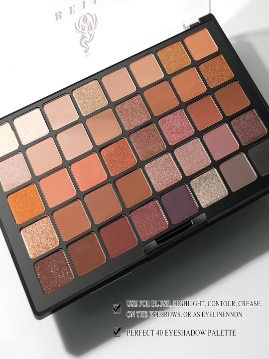 BEILI ko‘z soyalari 40 xil rangda, xira, shimmer, neytral tuslarda