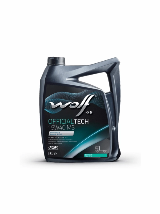 Дизельное моторное масло Wolf Officialtech 15W40 - 