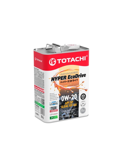 Totachi Синтетическая моторная масло Hyper Eco Drive 0W20 — UHUD033-THYPECO-HYPR4LT