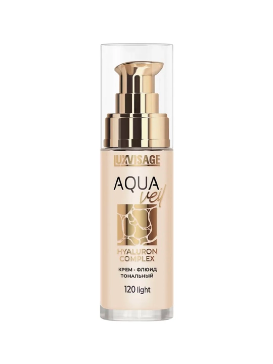 Тональный крем флюид тон 130 nude AQUA veil HYALURON