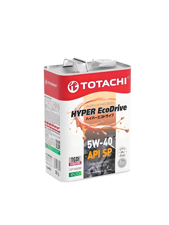 Totachi синтетическая моторное масло Hyper Eco Drive 5W40, зелёний - 
