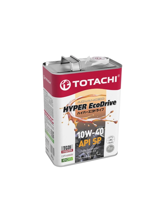 Totachi синтетическое моторное масло Hyper Eco Drive 10W40, зелёний - 