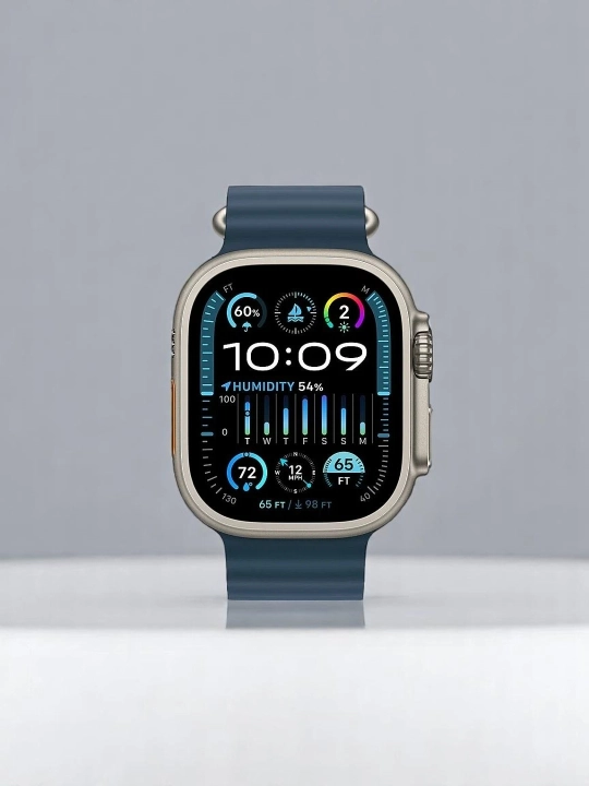 Aqlli soatlar Apple Watch Ultra 2 2024 GPS + Cellular, 49 mm, titan korpus