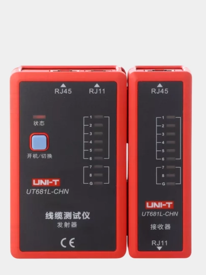 Кабельный тестер UNI-T UT681L — SELLER0-TESTER6