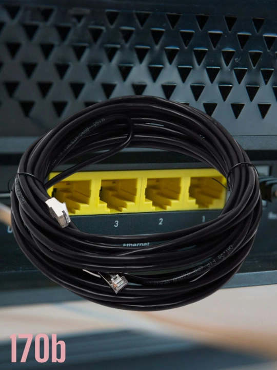 Кабель Wi-Fi Patch kord Lan UTP 1, 2, 3, 5, 6, 8, 10, 15, 20, 30, 40, 50, 60, 70, 80, 90, 100 м