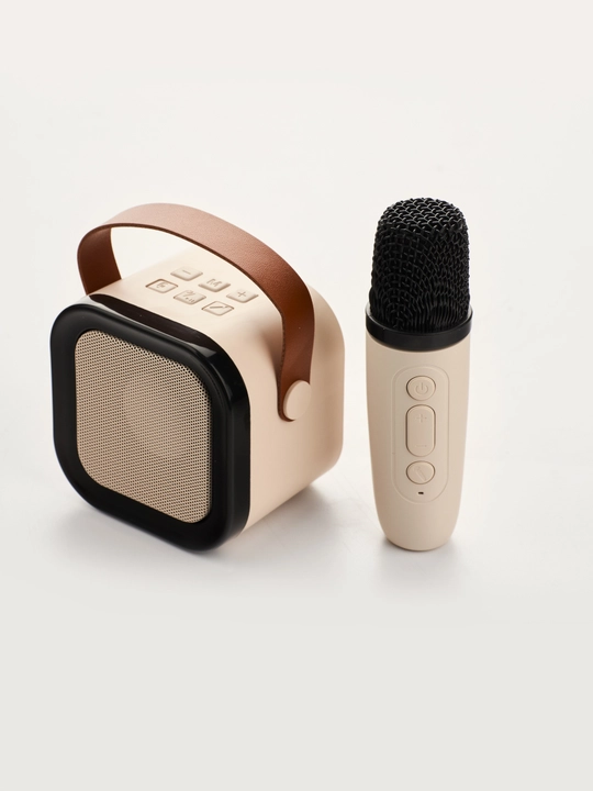 Karaoke simsiz Bluetooth karnay, bitta mikrofonli, bolalar uchun 6W