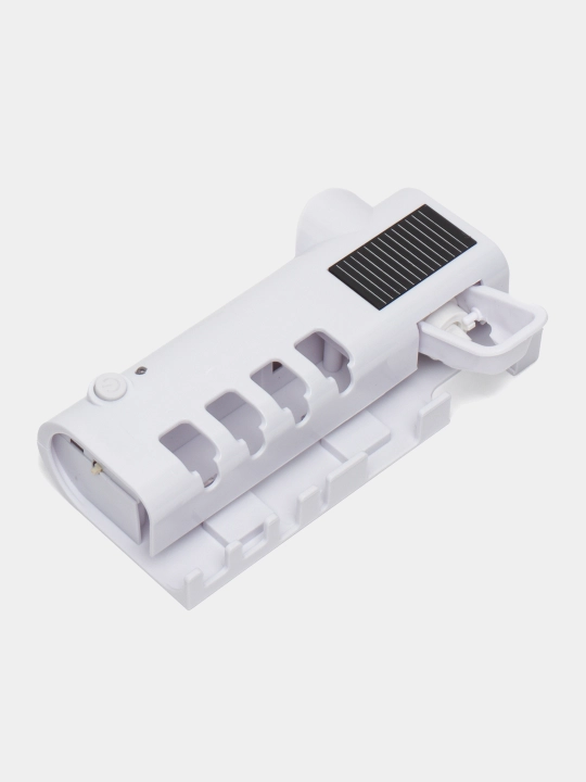 Dozator, tish cho'tkalari va tish pastasi uchun ushlagich, dispenserli, UV sterilizatorli