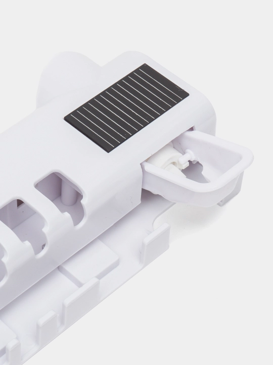 Dozator, tish cho'tkalari va tish pastasi uchun ushlagich, dispenserli, UV sterilizatorli
