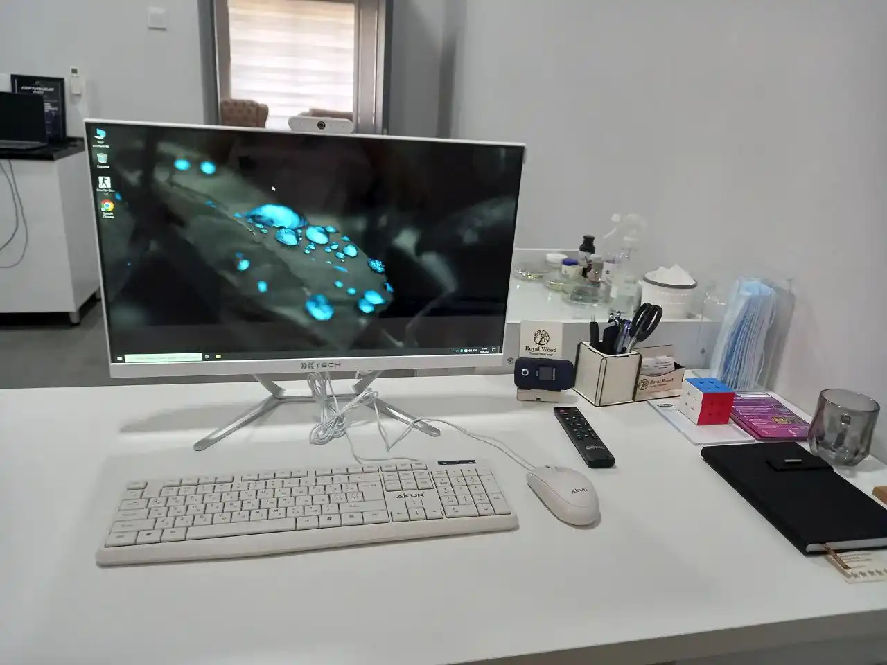 Monoblok 24 dyum, Full HD, i3,i5,i7 8 GB RAM, SSD 1TB Windows 10, klaviatura + sichqoncha