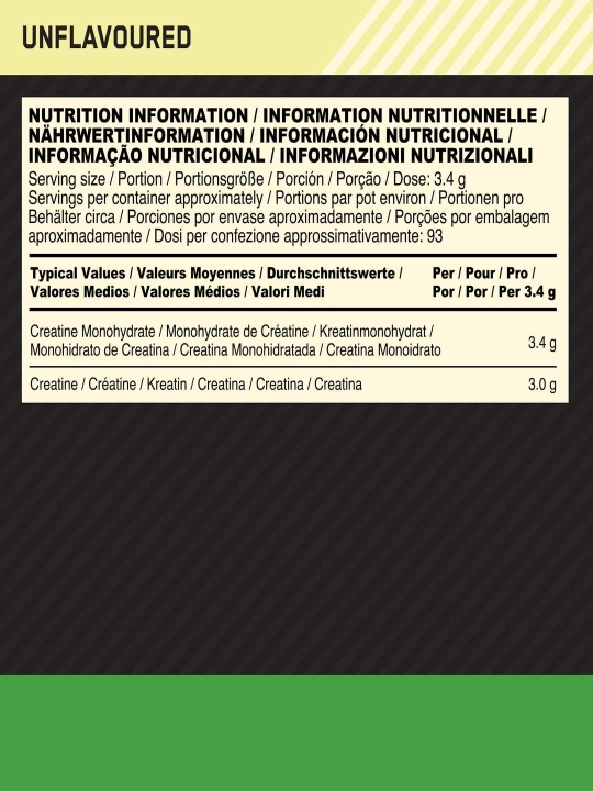 ON Micronized Creatine 317g