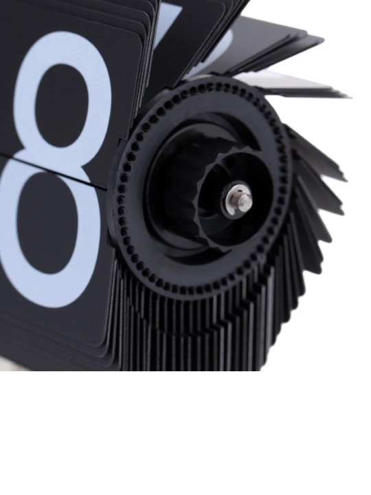 Перекидные часы Flip Clock, настольные, электронные, металл, белые