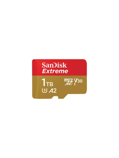 Карта памяти SanDisk Extreme® 64GB, 128GB, 256GB, 512GB, 1TB microSDXC UHS-I