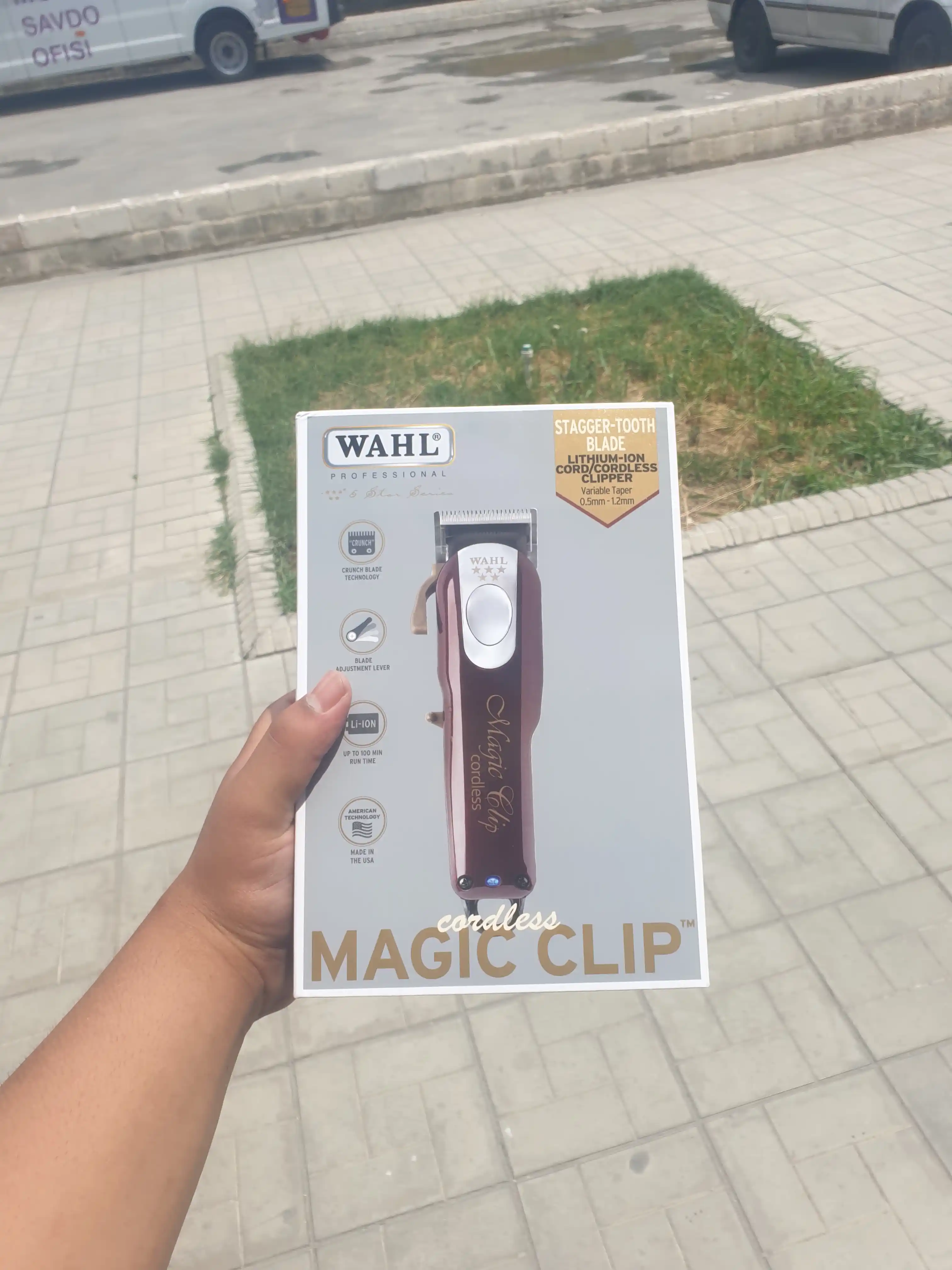 Simsiz soch kesish mashinasi Wahl Magic Clip Cordless