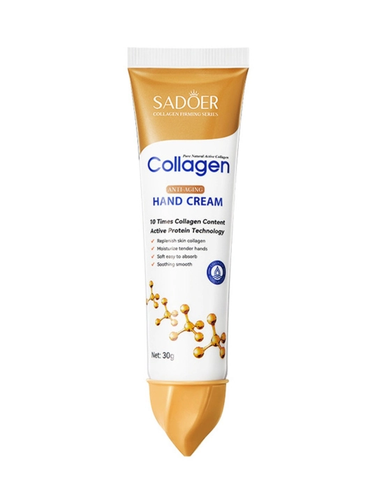 Коллагеновый крем для рук увлажняющий SADOER 30ml - 