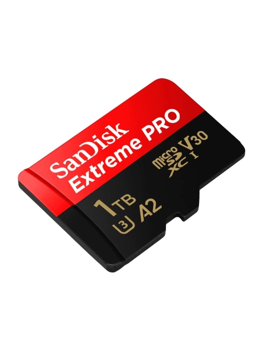 SanDisk Extreme PRO 64GB, 128GB, 256GB, 512GB, 1TB microSDXC™ UHS-I xotira kartasi