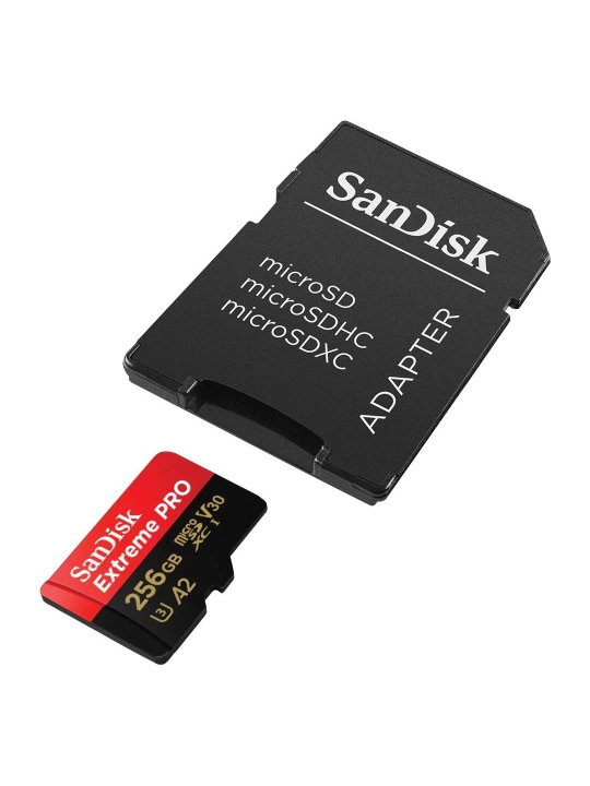 SanDisk Extreme PRO 64GB, 128GB, 256GB, 512GB, 1TB microSDXC™ UHS-I xotira kartasi