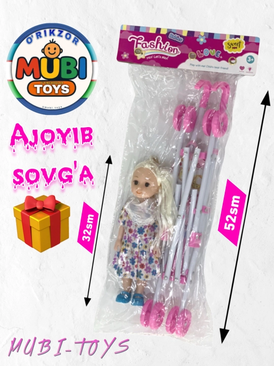 Qo'g'irchoq va yig'ma aravacha, Kukla kolyaska, Aravacha