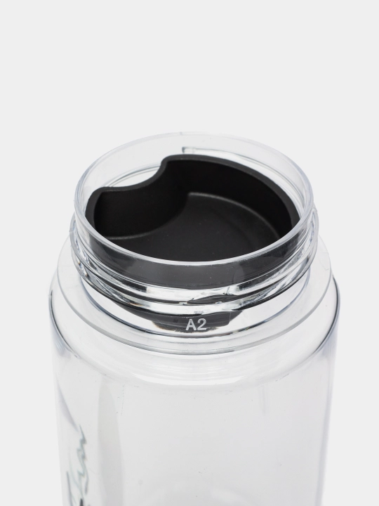 Mat plastikdan tayyorlangan ayiqli rasmli shisha, 1000 ml