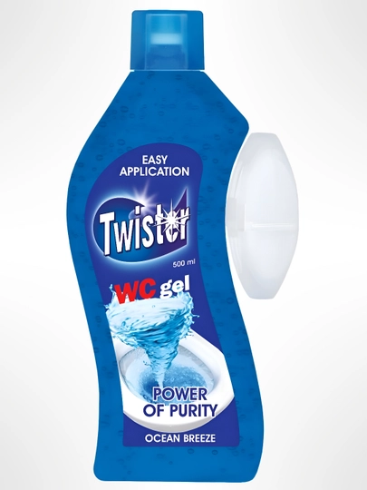 Туалетный гель - Twister Океанский бриз, 500 мл — NATAVA-TWIST-ГОЛУБ