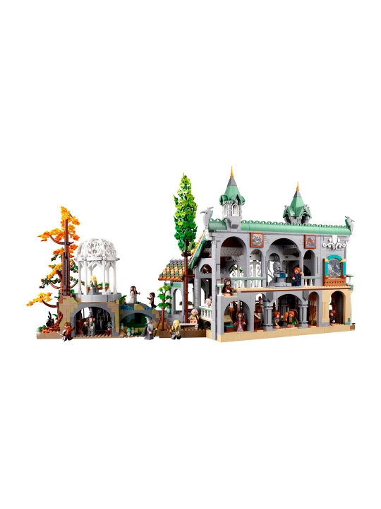 Конструктор LEGO Icons 10316 Властелин Колец: Ривенделл, 6167 деталей