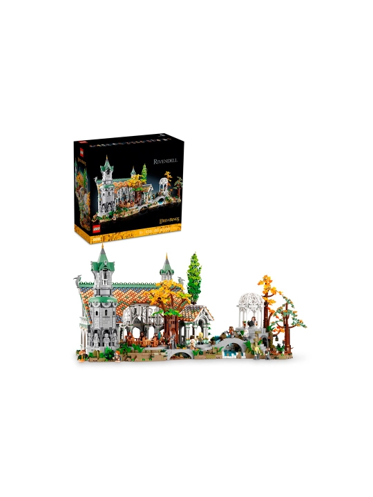 LEGO Icons 10316 The Lord of the Rings: Rivendell konstruktori, 6167 dona - 