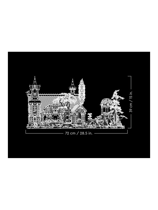 Конструктор LEGO Icons 10316 Властелин Колец: Ривенделл, 6167 деталей