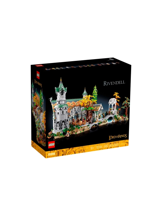 Конструктор LEGO Icons 10316 Властелин Колец: Ривенделл, 6167 деталей