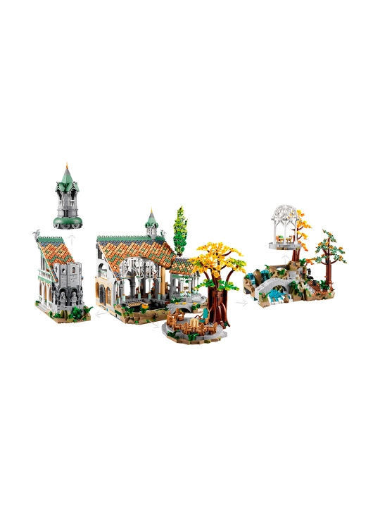 Конструктор LEGO Icons 10316 Властелин Колец: Ривенделл, 6167 деталей