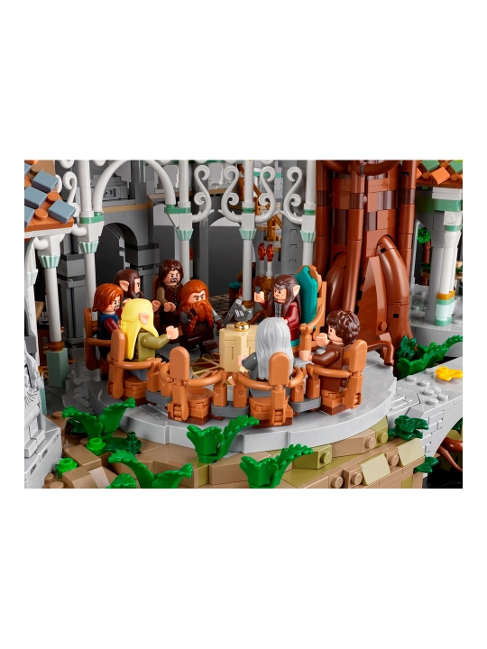 Конструктор LEGO Icons 10316 Властелин Колец: Ривенделл, 6167 деталей