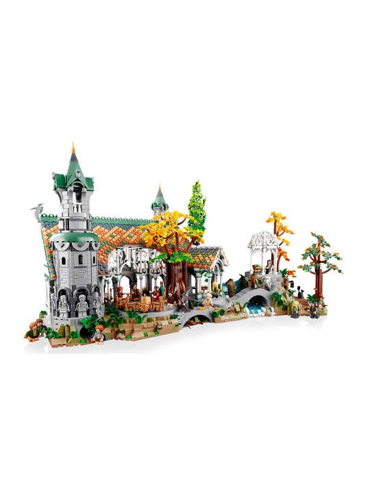 Конструктор LEGO Icons 10316 Властелин Колец: Ривенделл, 6167 деталей