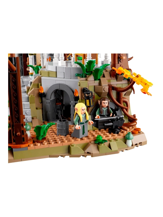 Конструктор LEGO Icons 10316 Властелин Колец: Ривенделл, 6167 деталей