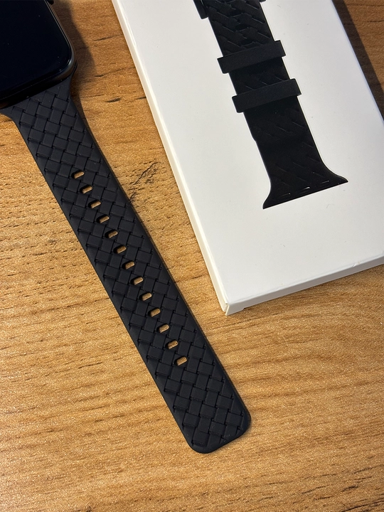 Universal silikon remeshok Apple Watch 42/44/45/49 mm uchun