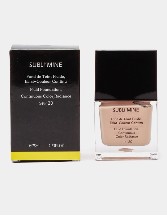 Tonalniy krem flyuid yuz makiyaji uchun SPF 20 ideal qoplama va himoya qilish 75 ml