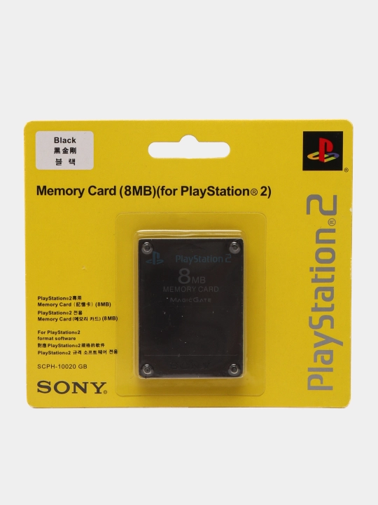 Карта памяти для Sony PlayStation 2, PS2, 8MB / 64MB, Memory Card - 
