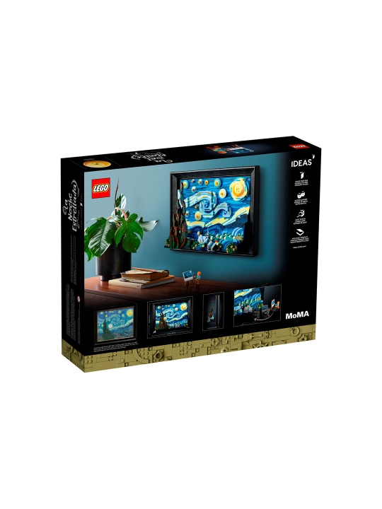 Конструктор LEGO Ideas 21333 Винсент Ван Гог — Звёздная ночь, 2316 деталей