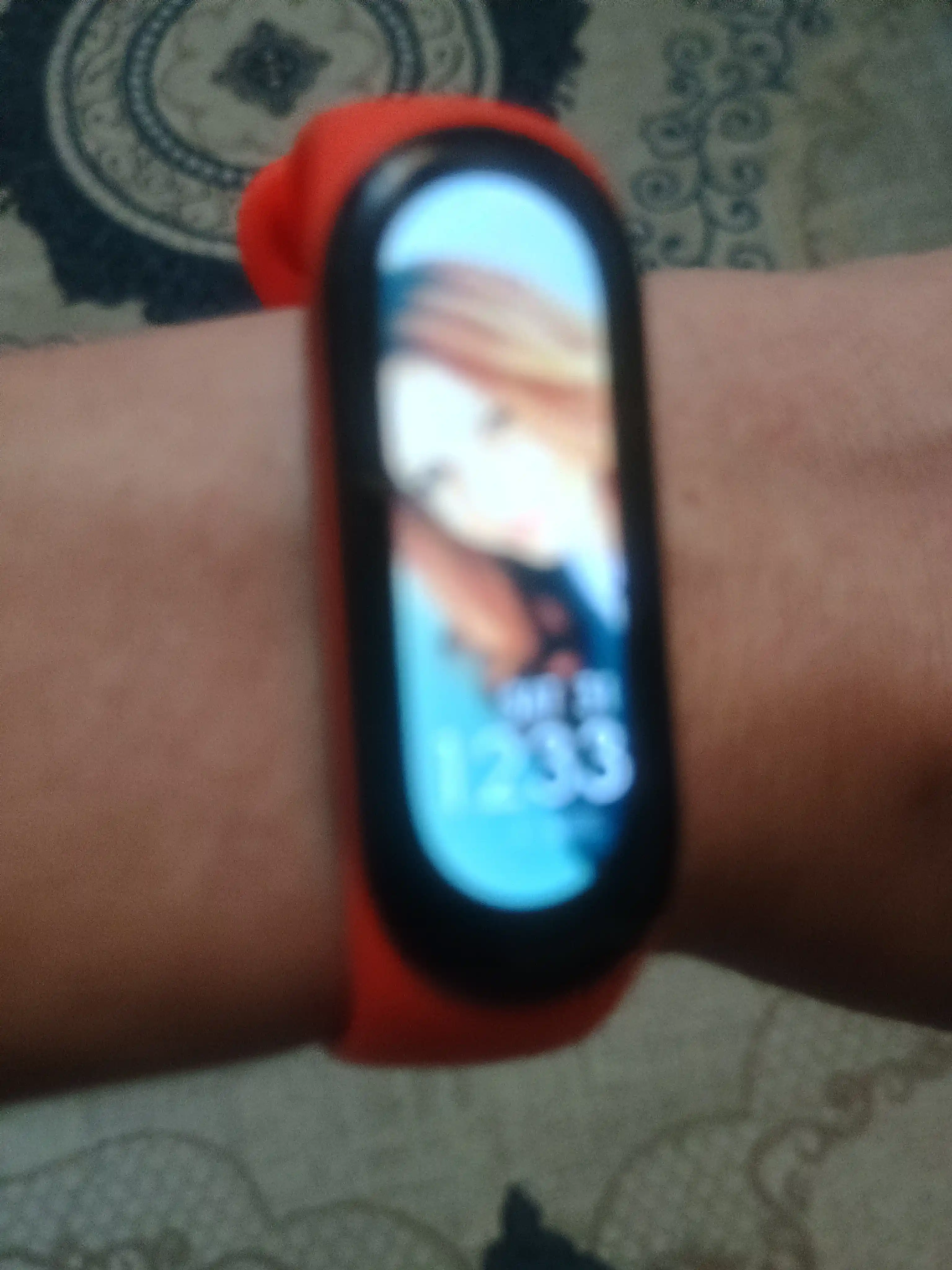 Ремешок для часов Xiaomi Mi Band 5/6/7 силиконовый
