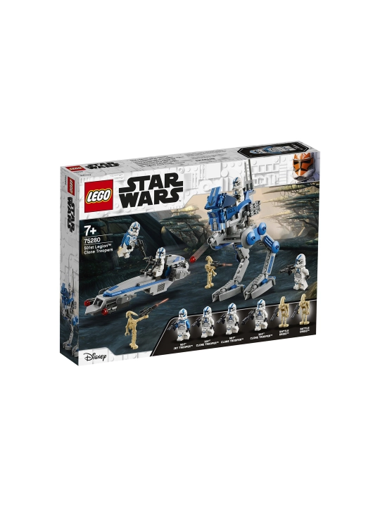 LEGO Star Wars 75280 501-legion klon piyodalari konstruktori, 285 dona detallar - 