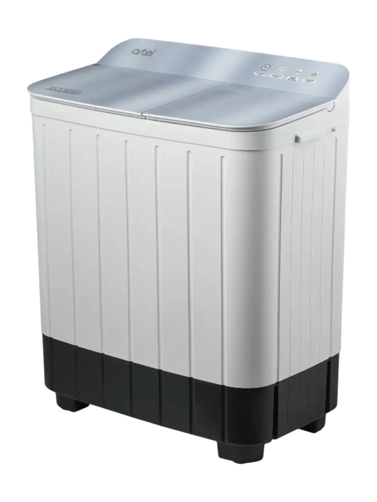 Yarim avtomat kir yuvish mashinasi Artel TG80FMP 7.5 kg, zanglamaydigan po'lat baraban