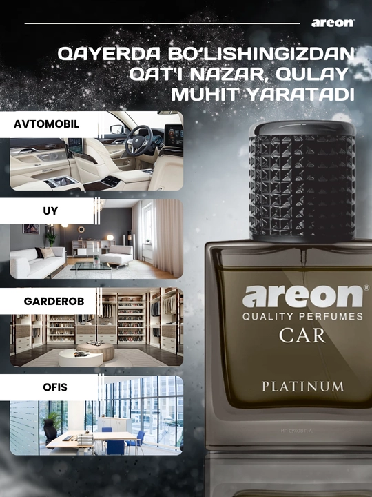 Автомобильный ароматизатор Areon Car Perfume, 50 мл