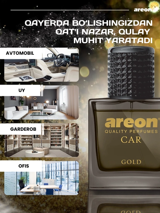 Автомобильный ароматизатор Areon Car Perfume, 50 мл