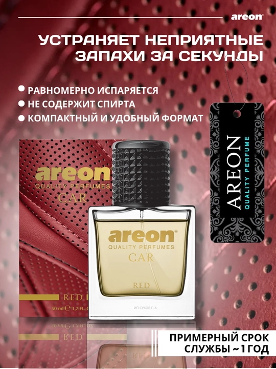 Автомобильный ароматизатор Areon Car Perfume, 50 мл