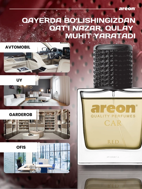 Автомобильный ароматизатор Areon Car Perfume, 50 мл
