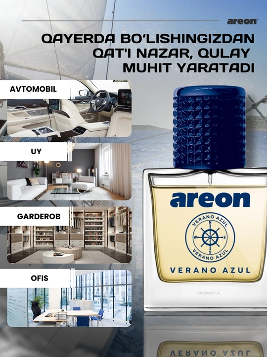 Автомобильный ароматизатор Areon Car Perfume, 50 мл