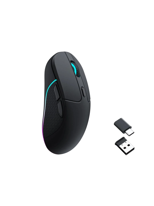 O‘yin simsiz sichqonchasi Keychron M3 BT/WL/USB-A/USB-C, 1K, RGB, 70 soatgacha, M3A1A3