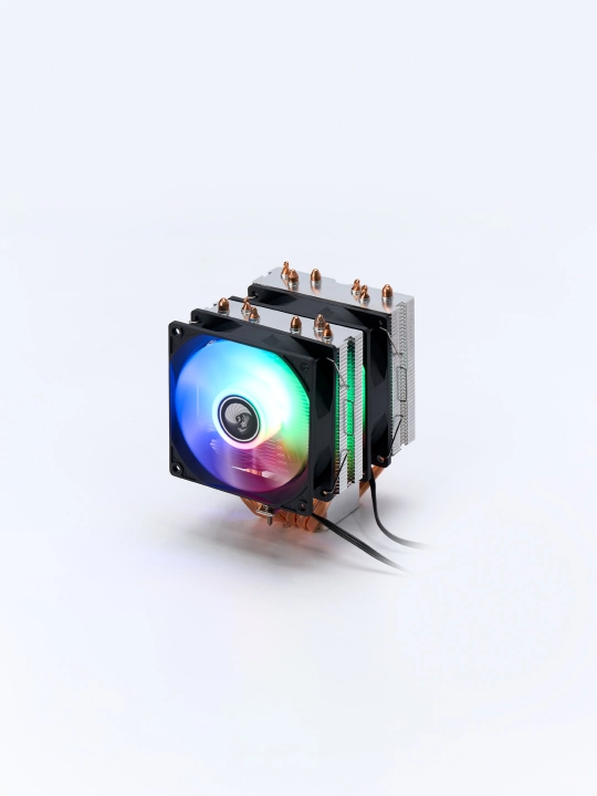 Кулер для процессора ARGB RGB c 2,4, 6 медными трубками для охлаждения процессора