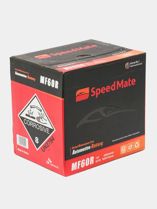 Автомобильный аккумулятор SPEEDMATE, Корея