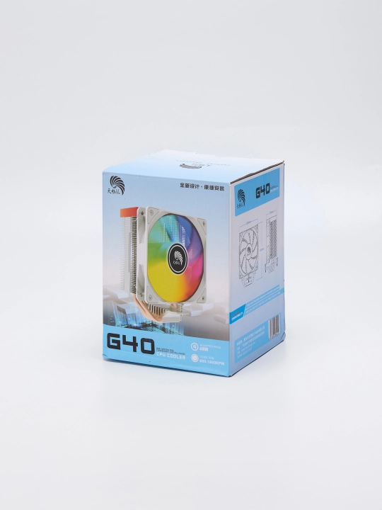 CPU sovutgichi intel va AMD RGB ARGB 2,4, 6 sovutgich quvuri protsessor sovutish sistemasi