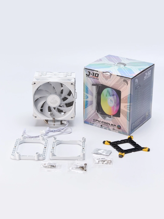 CPU sovutgichi intel va AMD RGB ARGB 2,4, 6 sovutgich quvuri protsessor sovutish sistemasi