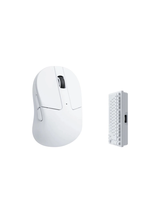 Keychron simsiz o‘yin sichqonchasi M4 BT/WL/USB-A/USB-C, 4K, 35g, PixArt 3395, M4-A5